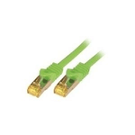 M-Cab 3m Cat7 cavo di rete Verde S/FTP S-STP (CAT7 SFTP RJ45 LSZH 3M GREEN - 10GBIT RAW PATCH CABLE)