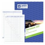 AVERY Zweckform modulo libro giornale di bordo auto con dichiarazione annuale 1222 DIN A5 32 pagine