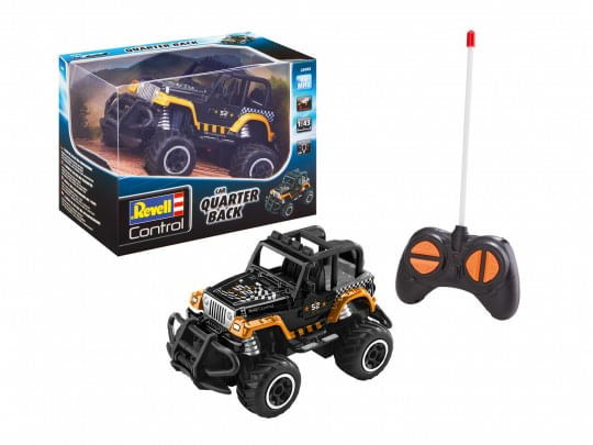 Revell-Quarter-Back---Auto---Indoor-Outdoor---6-Jahr-e----Schwarz---Orange--23492-