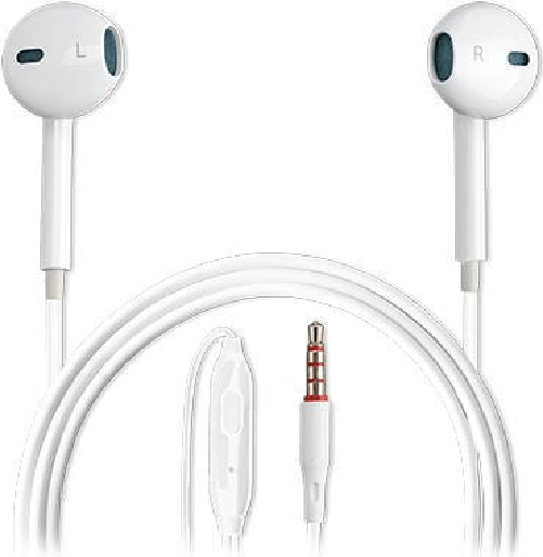 4smarts-Melody-Lite-Auricolare-Cablato-In-ear-Musica-e-Chiamate-Bianco--4smarts-Melody-Lite-Headphones-3.5mm---White-