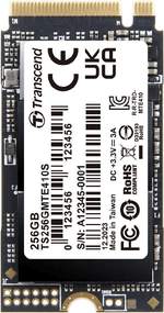 TRANSCEND-SSD-256-GB-M.2-2242-PCIe-lettura-scrittura-3300-1600-IOPS-190T-370T