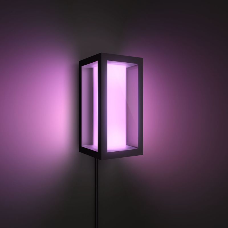 Philips-Hue-White-and-Color-ambiance-Impress-Lampada-Smart-da-parete-rettangolare-Nero-Estensione--alimentatore-non-incl