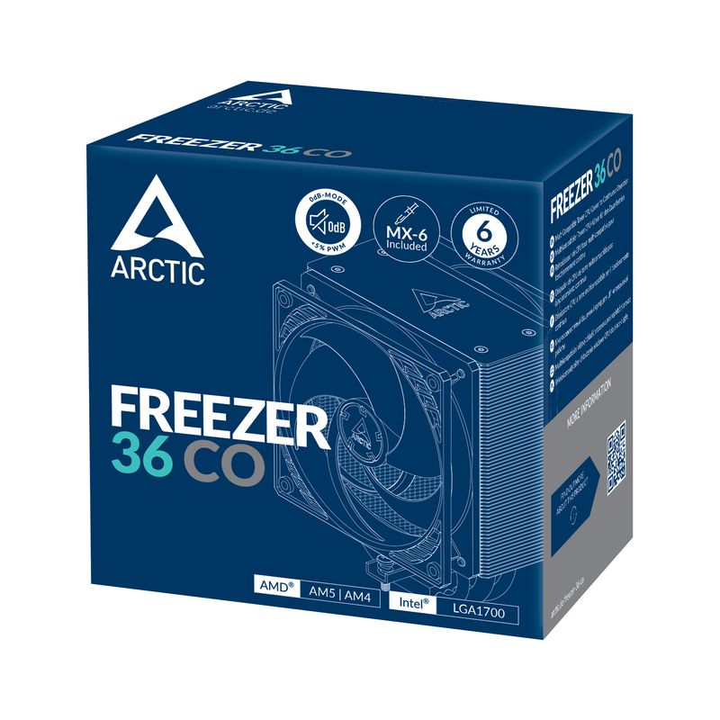 ARCTIC-Freezer-36-CO-Dissipatore-CPU-a-torre-multicompatibile-per-il-funzionamento-continuo