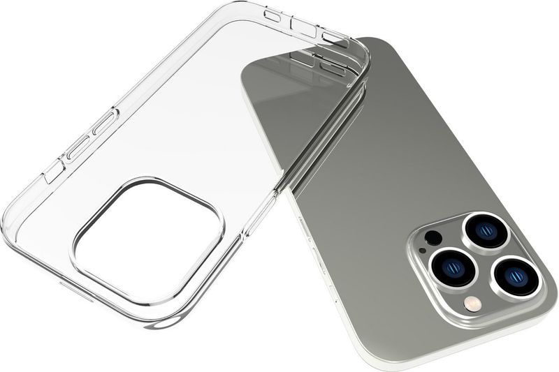 eSTUFF-ES67100039-BULK-custodia-per-cellulare-155-cm-6.1-Cover-Trasparente--Cover-for-INFINITE-VIENNA-iPhone-14-Pro---Cl