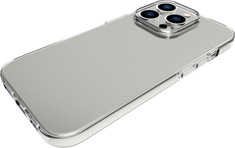 eSTUFF-ES67100039-BULK-custodia-per-cellulare-155-cm-6.1-Cover-Trasparente--Cover-for-INFINITE-VIENNA-iPhone-14-Pro---Cl