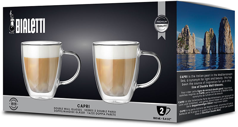 Bialetti-2-pz.-Set-bicchieri-in-vetro-Capri-doppia-parete-160-ml