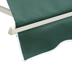 Outsunny-Tenda-da-Sole-a-Caduta-con-Rullo-Avvolgibile-e-Angolazione-Regolabile-0-120°-180×70cm-Verde