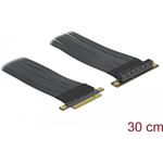 DeLOCK Scheda Riser PCI Express da x8 a x8 con cavo flessibile - Scheda Riser