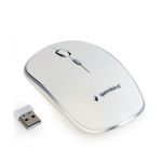 Gembird MUSW-4B-01-W mouse Ufficio Ambidestro RF Wireless Ottico 1600 DPI