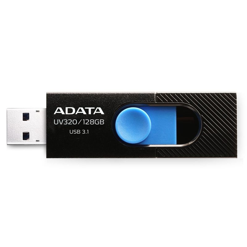 ADATA-UV320-unit--flash-USB-128-GB-USB-tipo-A-3.2-Gen-1-3.1-Gen-1-Nero-Blu--128GB-UV320-USB-3.1.-Black-Blu---DashDrive--