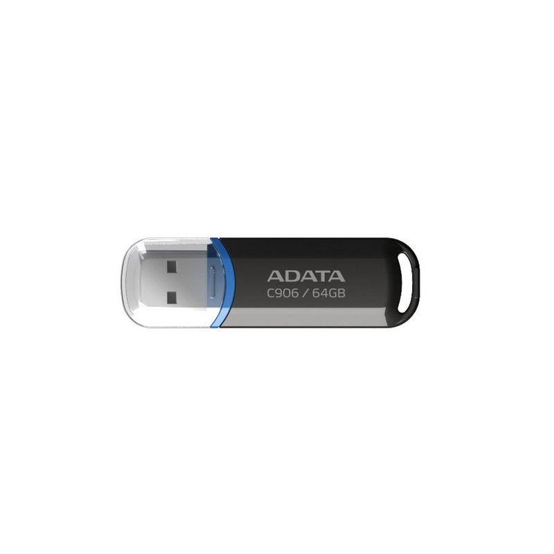 ADATA-C906-unit--flash-USB-64-GB-USB-tipo-A-2.0-Nero--ADATA-64GB-C906-USB-2.0-Memory-Pen-Compact-Black---Blue-