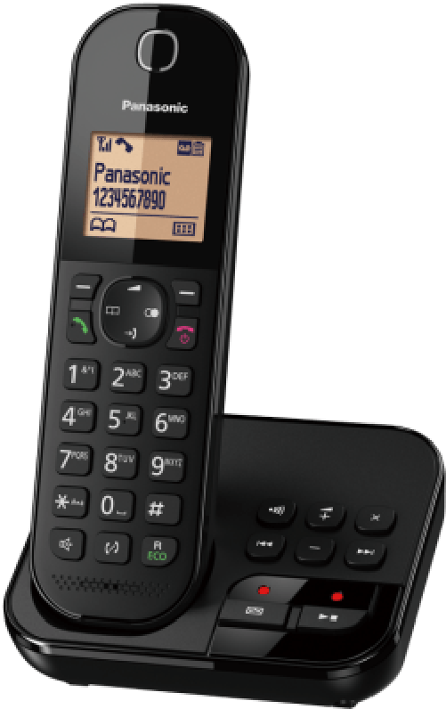 Telefono-cordless-Panasonic-con-AB-KX-TGC420GB---nero