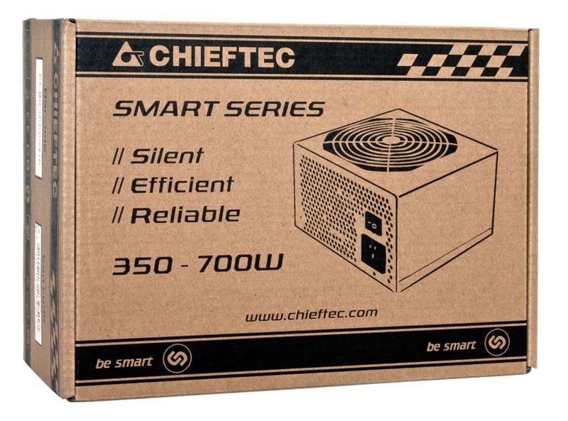 Chieftec-Smart-GPS-600A8-alimentatore-per-computer-600-W-204-pin-ATX-ATX-Nero