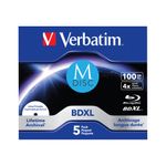 Verbatim 43834 disco vergine Blu-Ray BDXL 100 GB 5 pz