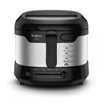 Tefal Uno FF215D Singolo Indipendente 1600 W Friggitrice Nero, Acciaio inox