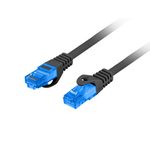 Lanberg PCF6A-10CC-0300-BK cavo di rete Nero 3 m Cat6a S/FTP (S-STP)