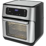 ProfiCook PC-FR 1200 H Singolo 11 L Indipendente 1500 W Friggitrice ad aria calda Nero, Acciaio inox