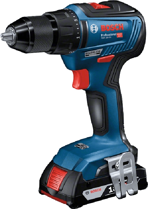 Bosch-GSR-18V-55-1750-Giri-min-Senza-chiave-1-kg-Nero-Blu