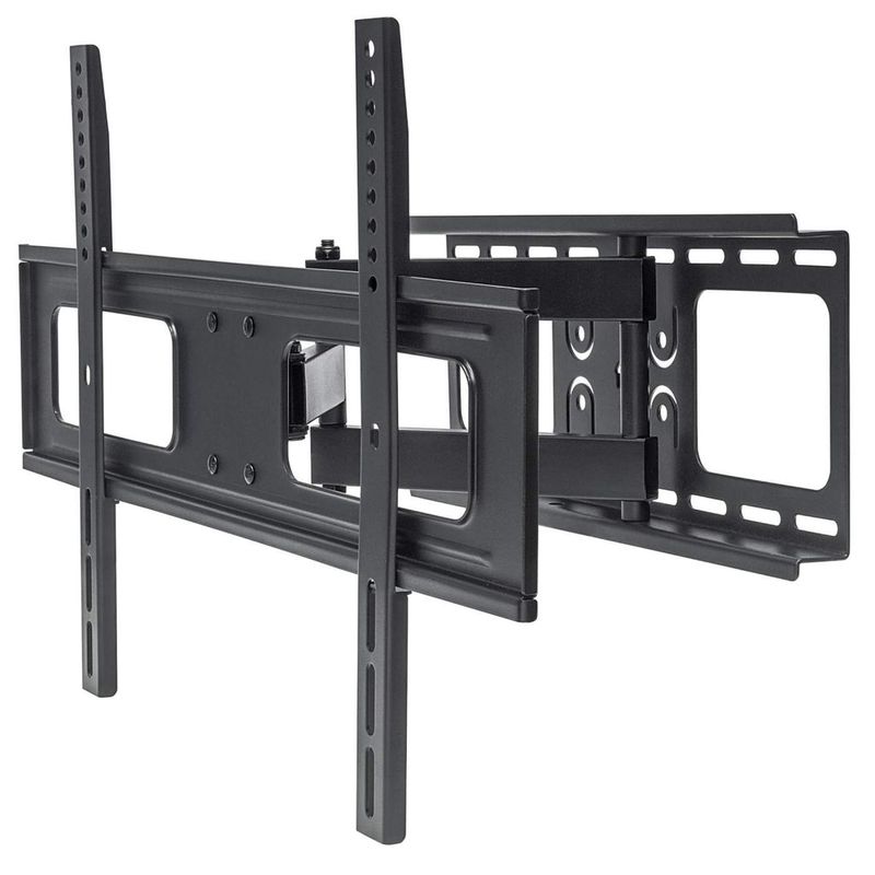 Manhattan-461283-supporto-da-tavolo-per-Tv-a-schermo-piatto-1778-cm-70-Nero-Parete--TV---Monitor-Mount-Wall-Full-Motion-