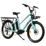 Nilox 30NXEBCMMV1 bicicletta elettrica Blu Alluminio 61 cm (24") Litio