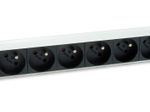 Equip-333313-unita-di-distribuzione-dell-energia--PDU--8-presa-e--AC-1U-Nero-Argento