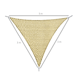 Outsunny-Tenda-Parasole-Esterno-Protezione-Solare-Triangolare-Tenda-Impermeabile-a-Vela-Ottone-3x3x3m