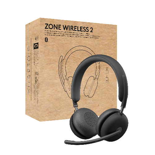 Logitech-Zone-Wireless-2-Auricolare-Con-cavo-e-senza-cavo-A-Padiglione-Ufficio-USB-tipo-C-Bluetooth-Grafite