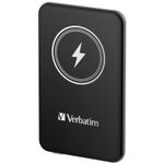 Verbatim Charge 'n' Go Polimeri di litio LiPo 5000 mAh Carica wireless Nero (MAG WIREL POWER BANK 5000 BLACK - CHARGEN G