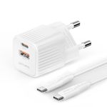 Caricabatterie-4smarts-VoltPlug-Duos-Mini-PD-20W-e-cavo-USB-C-15m-bianco