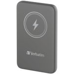 Verbatim Charge 'n' Go Polimeri di litio (LiPo) 10000 mAh Carica wireless Grigio