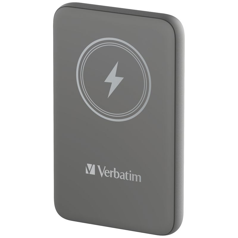 Verbatim-Power-Bank-10000-Chargengo-Magnetica-Wireless-Grigia