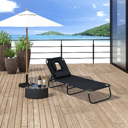 Outsunny-Lettino-Prendisole-Lettino-da-Giardino-Sedia-Sdraio-da-Esterno-con-Apertura-Frontale-Nero