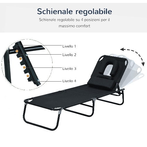 Outsunny-Lettino-Prendisole-Lettino-da-Giardino-Sedia-Sdraio-da-Esterno-con-Apertura-Frontale-Nero