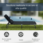 Outsunny-Lettino-Prendisole-Lettino-da-Giardino-Sedia-Sdraio-da-Esterno-con-Apertura-Frontale-Nero