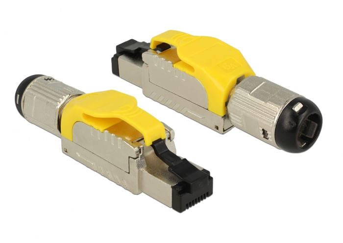 Anschlsse-1-x-RJ45-Stecker--Kabelfhrung-180--Geschirmt--STP---Cat.6A-Spezifikation--Verschraubbare-Zugentlastung--Materi