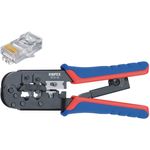 Knipex Pinza a crimpare KNIPEX per connettori Western a 6/8 poli confezione self-service