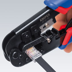 Pinza-a-crimpare-KNIPEX-per-connettori-Western-a-6-8-poli-confezione-self-service