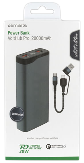 4smarts-Powerbank-VoltHub-Pro-20000mAh-QuickCharge-PD-canna-di-fucile