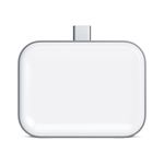 Satechi ST-TCWCDM Caricabatterie per dispositivi mobili Bianco Interno (Satechi USBC Wless Charging Dock AirPods)