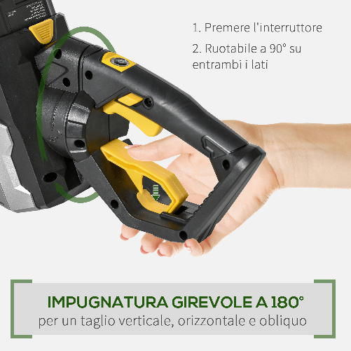 DURHAND-Tagliasiepi-Elettrico-a-Batteria-con-Impugnatura-Ergonomica-Regolabile-180°-e-Lama-da-52cm