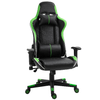 Vinsetto-Poltrona-Gaming-con-Altezza-e-Schienale-Regolabile-Sedia-da-Ufficio-Nera-e-Verde