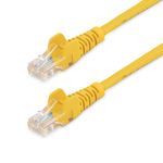 StarTech.com Cavo di Rete da 7m Giallo Cat5e Ethernet RJ45 Antigroviglio (7M YELLOW CAT5E CABLE - SNAGLESS ETHERNET CABL