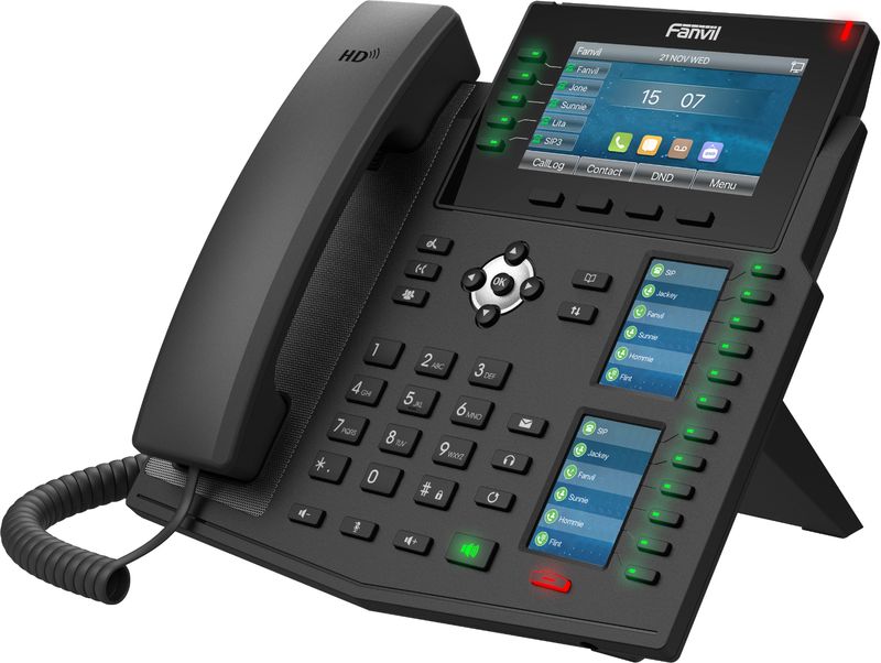 Fanvil-FAN-X6Uv2-Gigabit-IP-Phone-PoE