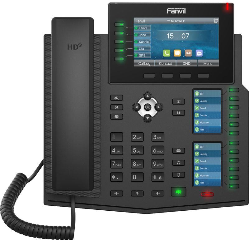 Fanvil-FAN-X6Uv2-Gigabit-IP-Phone-PoE