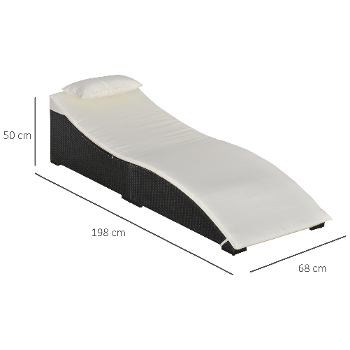 Outsunny-Lettino-Sdraio-Prendisole-Pieghevole-in-Rattan-Sintetico-per-Giardino-Terrazzo-ed-Esterni-198x68x50cm