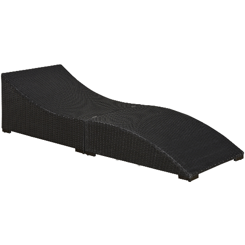 Outsunny-Lettino-Sdraio-Prendisole-Pieghevole-in-Rattan-Sintetico-per-Giardino-Terrazzo-ed-Esterni-198x68x50cm