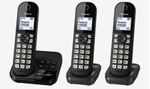 Telefono-cordless-Panasonic-con-AB-KX-TGC463-Trio---nero