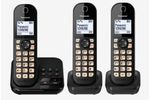 Telefono-cordless-Panasonic-con-AB-KX-TGC463-Trio---nero