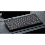 Keysonic Kabelgebundene Tastatur  Hintergrundbeleuchtung in Wei  Tastatur