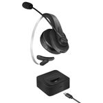 LogiLink-BT0059-cuffia-e-auricolare-Wireless-A-Padiglione-Ufficio-Bluetooth-Base-di-ricarica-Nero